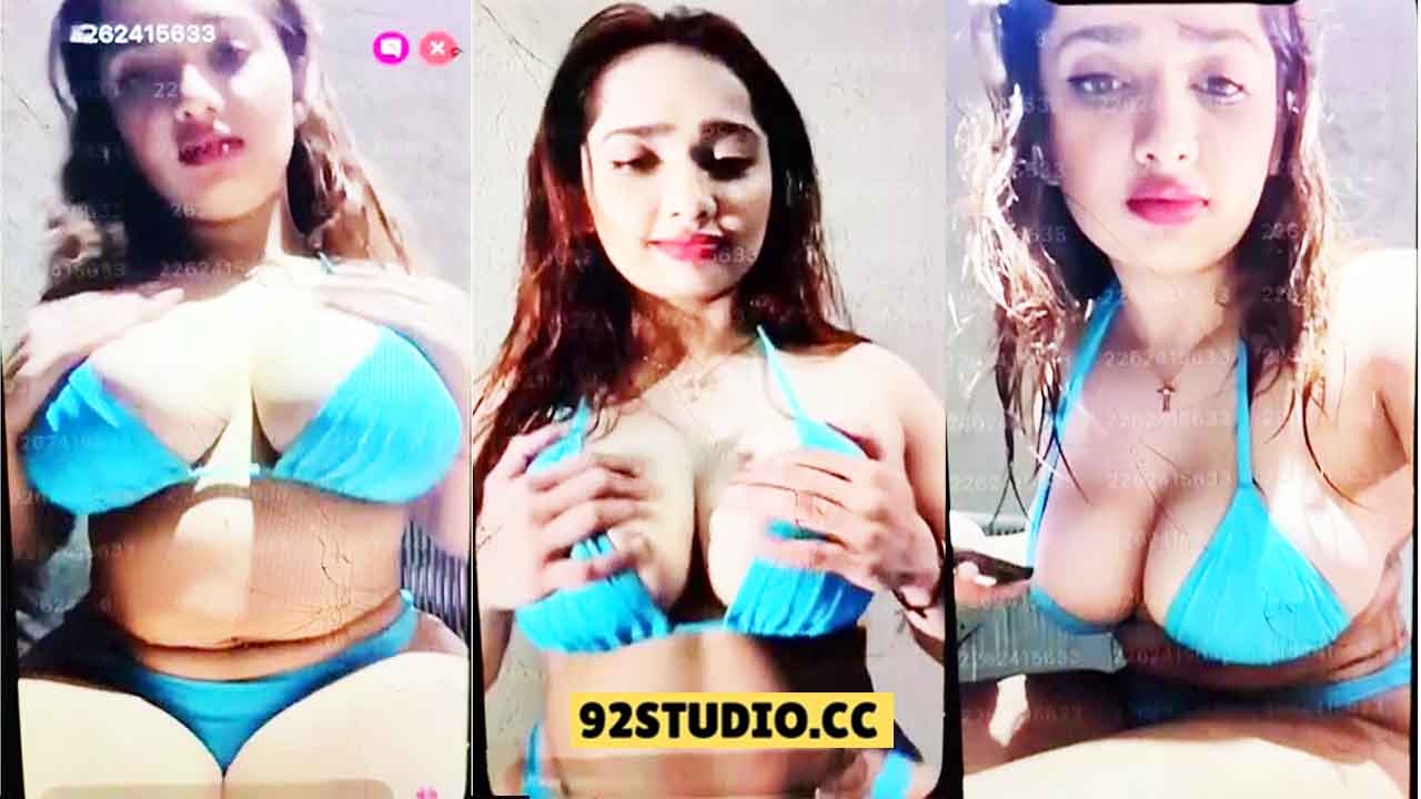 Aditi Mistry Hot Bra Panty in Pool Video – P03